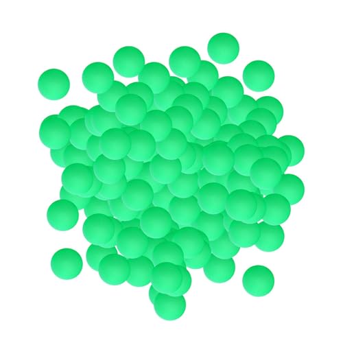 Fancyes 150x Ping Pong Balls 40mm Table Tennis Balls Pet Toys Not for Professional Athletes Pingpong Balls Bouncy Balls for Carnival, Green