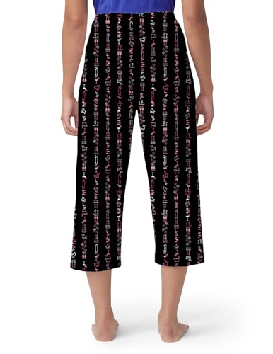 Image of HUE Women's Summer Vacation Pajama Separates, Soft, Whimsical Print Pjs with Tropical Beach Themes, Flip Flops, Cocktails