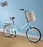 Leichte Fahrräder können den Lenker anheben, um sich an unterschiedliche Höhen anzupassen; faltbare Vorbauten, Schnellverschluss-Schnallen-Design, keine Installationswerkzeuge; hohle Kettenblätter reduzieren das Gewicht, starke Übertragung; solide Kleiderbügel tragen Personen ohne Druck, und das Fahrzeug kann 150 kg tragen