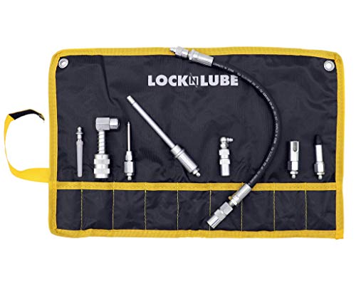 Locknlube Grease Gun Coupler And 8-Piece Quick Connect Accessory Kit #TOP2