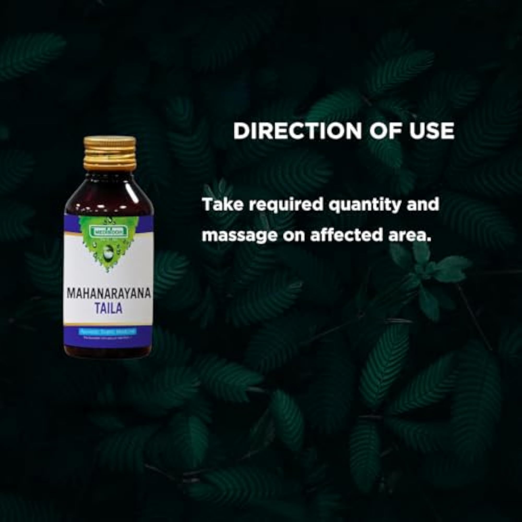 Mahanarayana Thailam, 100ml, Ayurvedic Oil