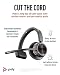 Poly Voyager 4310 UC Wireless Headset (Plantronics) - Single-Ear Bluetooth Headset w/Noise-Canceling Mic - Connect PC/Mac/Mobile via Bluetooth - Works w/Teams, Zoom, & More - Amazon Exclusive