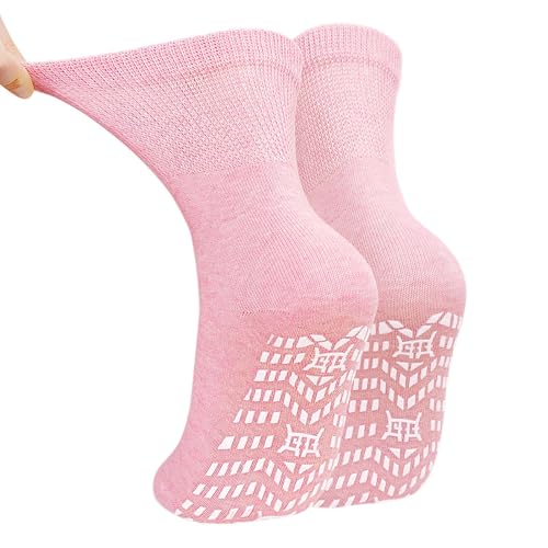 PUTUO Rutschfeste Socken für Damen Stoppersocken: ABS Antirutschsocken...