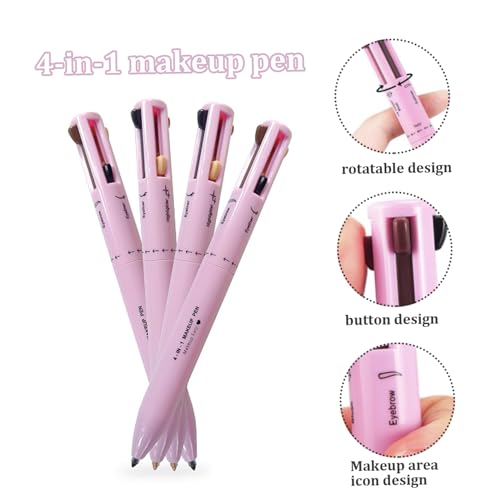 Lápiz de Maquillaje 4 en 1 Multifuncional miniatura 3