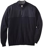 half zip fleece 9 Gauge Jersey, voll modische Konstruktion, gekettelte Nähte.