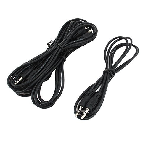 Cable Audio Jack 3.5mm Macho a Macho 1.2 m 5 Unidades miniatura 1