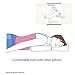 Descansa breast pillow - Breast Comfort & Breast Support - Ivory Case - Bra Cup Sizes 36A to 42DDD / M - Large