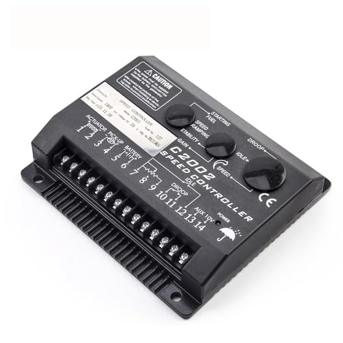 Régulateur de vitesse pour générateur avec panneau commande intelligent de moteur CC - 5