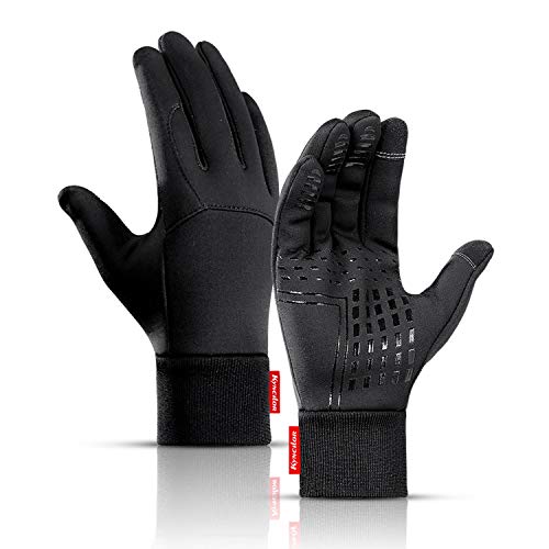 moleve Winter Gloves for Men & Women, Warm Gloves Touchscreen, Anti-Slip Gloves, Windproof