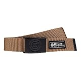 Element Beyond Belt Webbing Belt for Men Webgürtel Männer U Braun