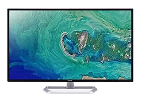 Acer EB321HQUC Monitor 31,5 Zoll (80 cm Bildschirm) WQHD, 60Hz, 4ms (G2G), HDMI 1.4, DP 1.2, DVI DL, Audio Out, Zeroframe, Schwarz