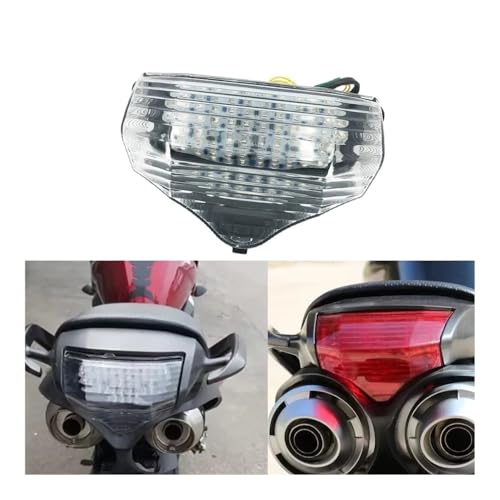 Feu arrière LED pour moto FZ6 et Fazer 600 avec clignotant intégré 2004-2009 - 2