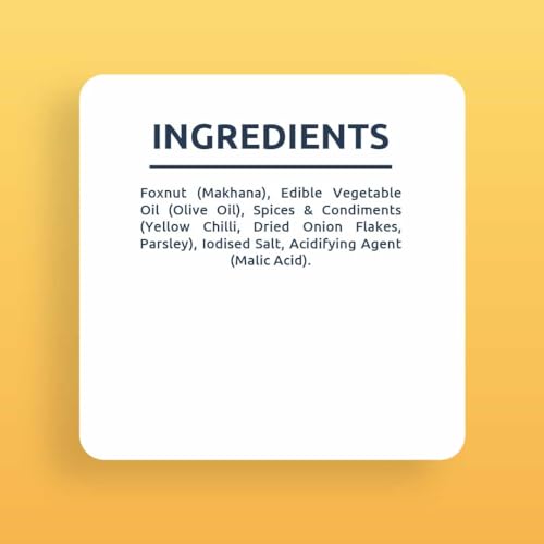 Image of Farmley Cream & Onion Makhana | Roasted In Olive Oil | 51g