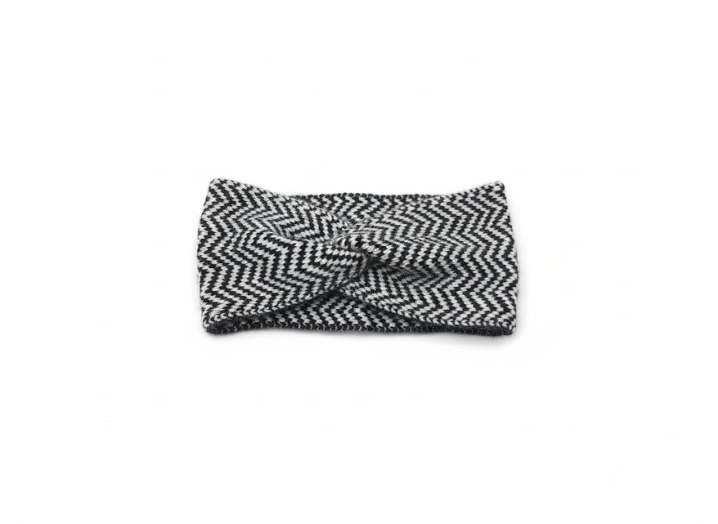 capznmore Chic Zig Zag Pattern Knit Headband | Soft Twisted Turban Ear Warmer for Sports, Fashion & Skincare For Women and Girls-picture-24