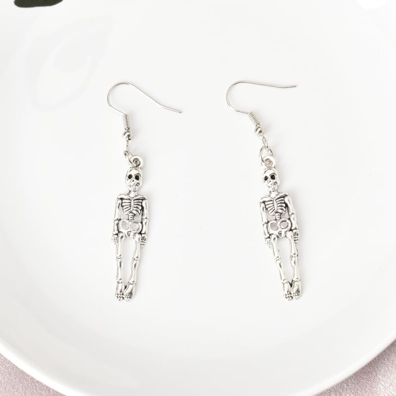 Halloween Spider Bat Earrings for Women Gothic Punk Earring Halloween Costume Earrings Decor Cospaly Accessories Gift - Image 4