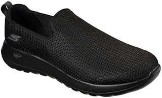 Skechers mens Go Walk Max-Athletic Air Mesh Slip on Walking Shoe,Black,11 EEE US