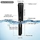 Diealles Shine Tragbarer Metalldetektor, Wasserdicht Pinpointer Metalldetektor mit Eingebautem LED Indicator, 360° Scan Pin Pointer Metallsucher für Treasue Hunt (Schwarz)