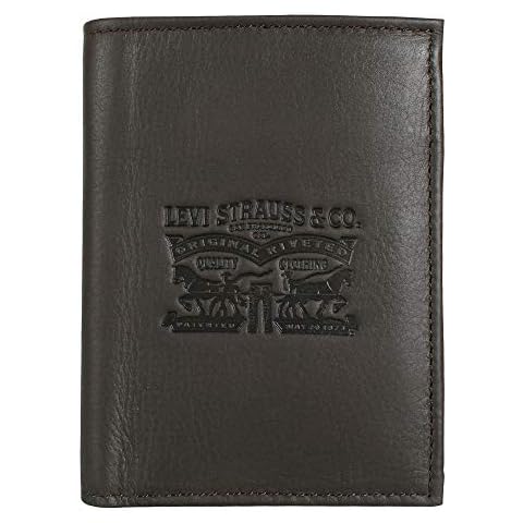 Monedero de cuero LEVIS FOOTWEAR AND ACCESSORIES Vintage Two Horse Vertical Cover