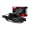 INJORA IR60 Pickup Hard Body Shell with Bed Rack for 1/18 RC Crawler TRX4M Defender Bronco(Black)