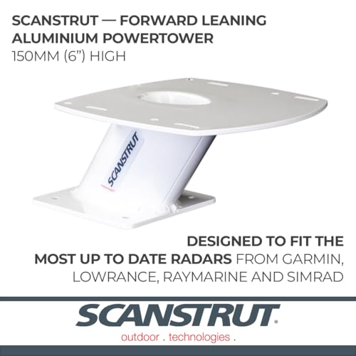 Scanstrut APT-F-150-01 Forward-Leaning Aluminum Power Tower for 2kW/4kW Raymarine, Garmin, Navico BR24/3G/4G Radomes - 150mm by Scanstrut - Image 2