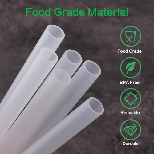 Replacement Straws Compatible with Hydrapeak Mini 14oz Kids Water Bottle Replacement Parts- 6 Pack Straws and 1 Pack Cleaning Brush - Thumbnail 5