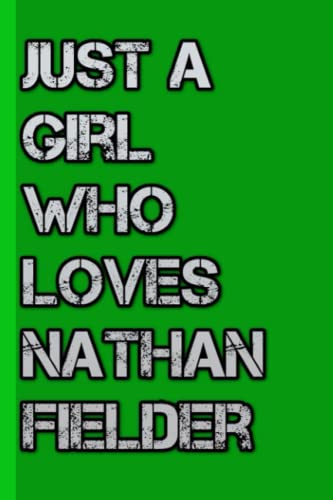 Notebook : Just a Girl Who Loves Nathan Fielder Lined Notebook 6x9 inch for Writing, Home or Work. Scholl Notebook Sketching and Doodling #622 image 2