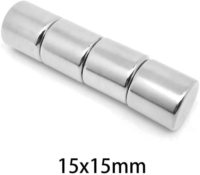 2/5/10/15/20PCS 15x15 Neodymium Disc 15mm X 15mm Thick Round 15x15mm Permanent 15 * 15 mm magnet(15PCS)