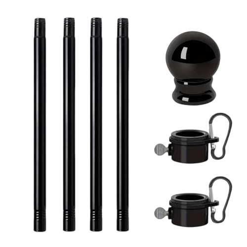 Mât pour drapeau d'excellence en acier inoxydable durable 180 cm - 8