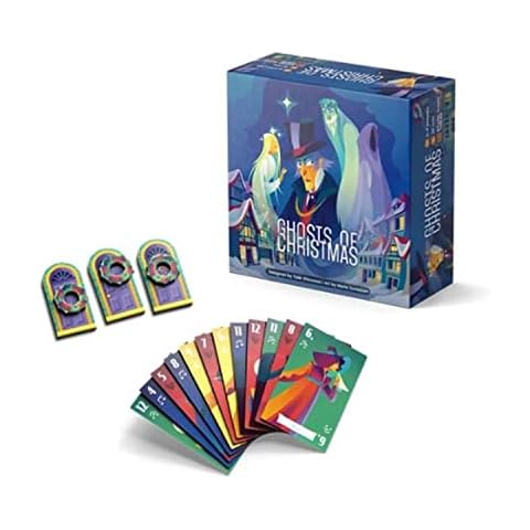 Ghosts of Christmas - Board Game - 3-4 Players - 40 Minutes Play Time Cover