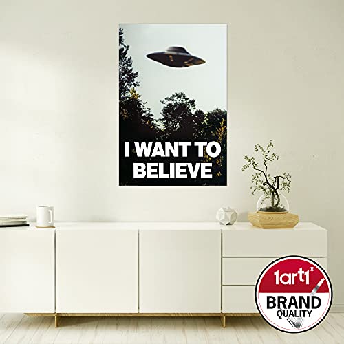 1art1 X Files Poster I Want To Believe Affisch Print Plakkaat 91x61 cm - Afbeelding 3