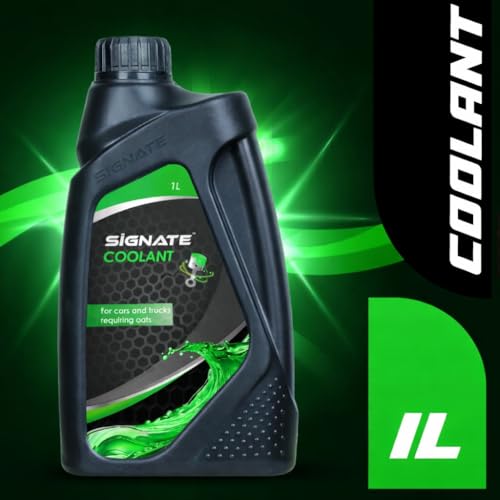 Image of Signate Coolant Water for Cars Premium Engine Coolant Liquid - 1L Compatible with Most Vehicles