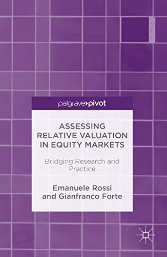 Buy Assessing Relative Valuation in Equity Markets — BookShops.in