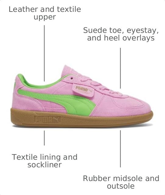 Image of PUMA Palermo Special Pink Delight /Puma Green /Gum 9.5 B (M)