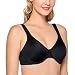 DELIMIRA - Sujetador Reductor Copa Completa con Aros Minimizador para Mujer Negro...