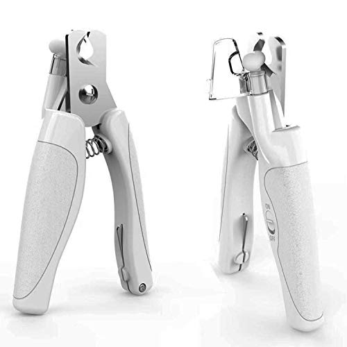 Haustier Nagelknipser mit LED-Licht, hunde krallenschere Krallenschneider, Nagelfeile Krallenpflege für Mittlere & Kleine Hunde und Katzen, Professionelle Nagelschneider Scharfe Klinge Sicheres