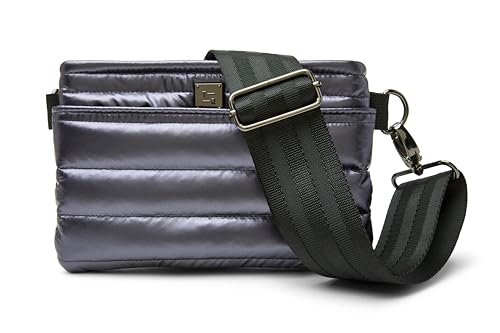 Think Royln Bum Bag Crossbody-Carbon Patent