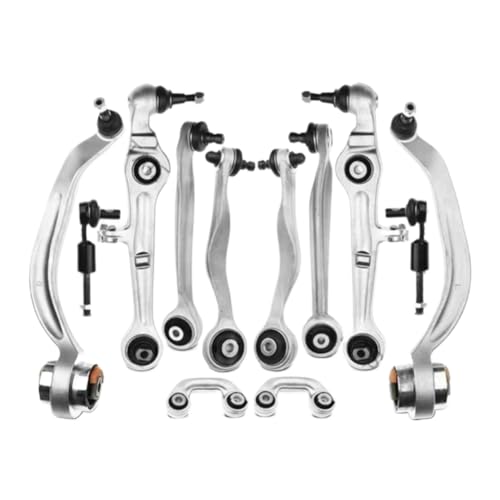 Image of Front Upper Control Arm Kit Compatible with A4 B6/B7 and A6 C5/C6 Models - Includes Parts 8E0407151E and 8E0498998