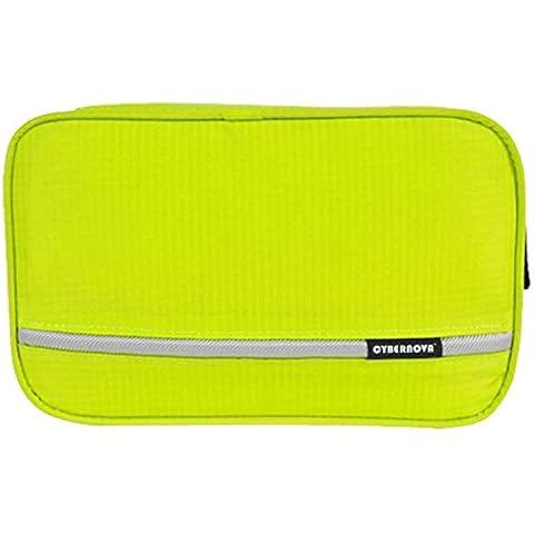 CYBERNOVA Unisex Waterproof Travel Hanging Toiletry Bag (YellowGreen) Cover