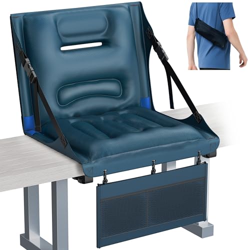 Portable Inflatable Stadium Seats with Back Support [Cooling Lightweight]