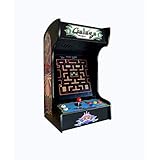 Doc and Pies Arcade Factory Classic Home Arcade Machine - Tabletop and Bartop - 60 Retro Games - Full Size LCD Screen, Buttons and Joystick (Black)