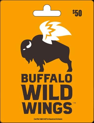 Image of Buffalo Wild Wings Physical Gift Card | Buffalo - $50