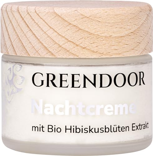 Greendoor Crema de noche con Mantequilla de aguacate 50ml de la Cosmética natural Manufactory