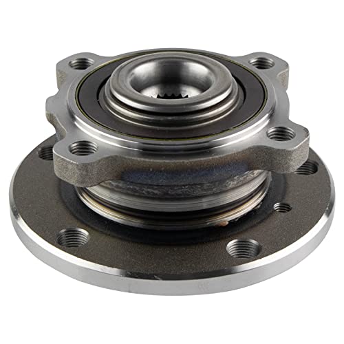 Image of TRQ Left and Right Wheel Bearing and Hub Assembly Set 2 Piece Compatible with 11-16 Mini Cooper Countryman 11-16 Cooper Countryman S ALL4 13-16 Paceman 13-16 Paceman S ALL4