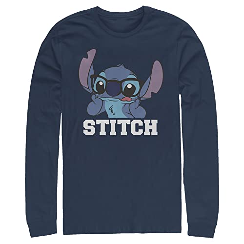 Chemise Stitch manches longues Disney homme : le cadeau idéal en taille M