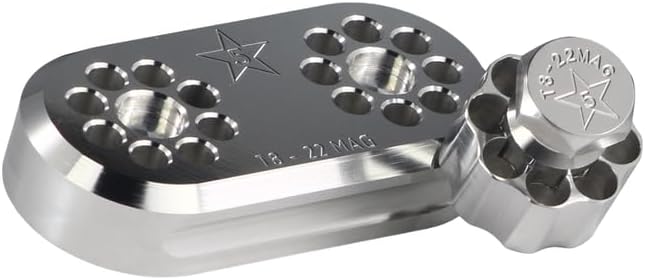 5 Star T8-22 Mag Bedside Block Kit fits Taurus 942 .22 WMR Only, Charter Arms Pathfinder