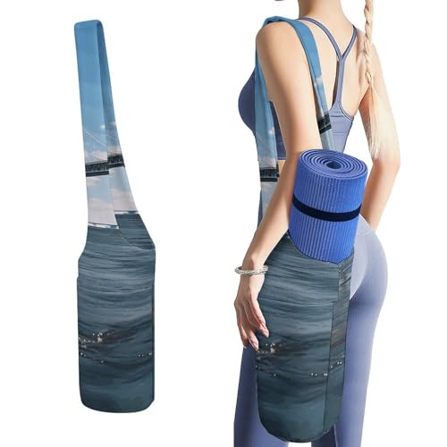 Sac de rangement pour tapis de yoga en toile Mackinac pour ne plus abîmer vos affaires humides