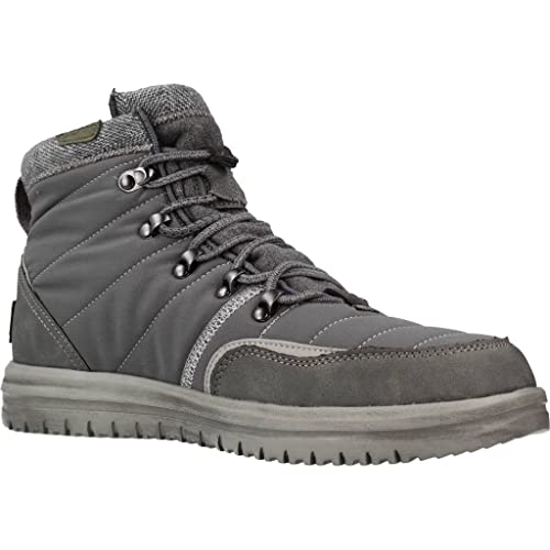 Image of Hey Dude Men's Desert Boots, Grey, 10.5