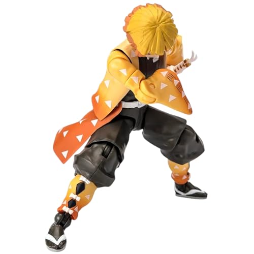 BANDAI Ultimate Legends Zenitsu Agatsuma Action Figure | 12.5cm Zenitsu Anime Figure With 27 Points Of Articulation And Accessories | Gift Collectable Demon Slayer Anime And Manga Merch Figures - Image 3