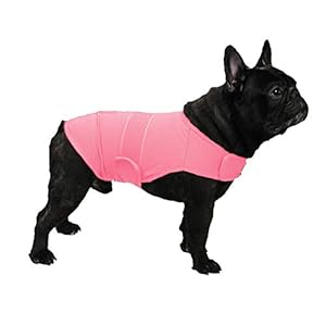 KittyStar Atmungsaktive Thunder Shirts für Hunde, Hundeweste, Angstzustände, Jacke für Welpen, beruhigender Mantel, Linderung von Angstzuständen, Größe M, Rosa