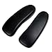 MingYi.office Vinyl Arm Pads Caps for Herman Miller Classic Aeron Chair Graphite Black
